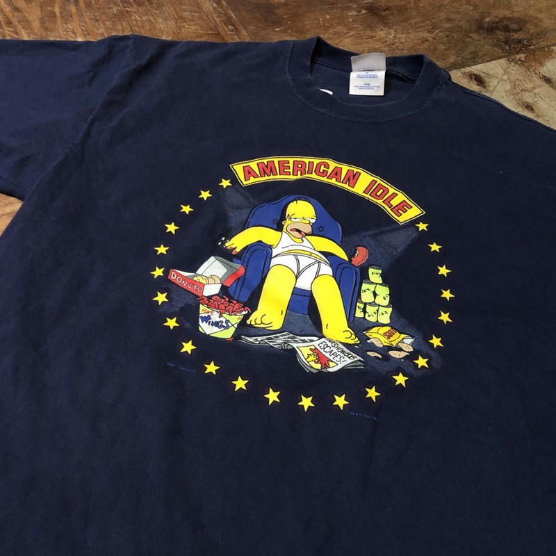 買物 00s 2001 FOX シンプソンズ vtg Tシャツ SIMPSONS