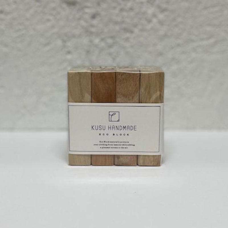 Kusu Handmade エコブロック 4個パック 758 Nana Go Hachi Kusu Handmade エコブロック 4個パック 758 Nana Go Hachi