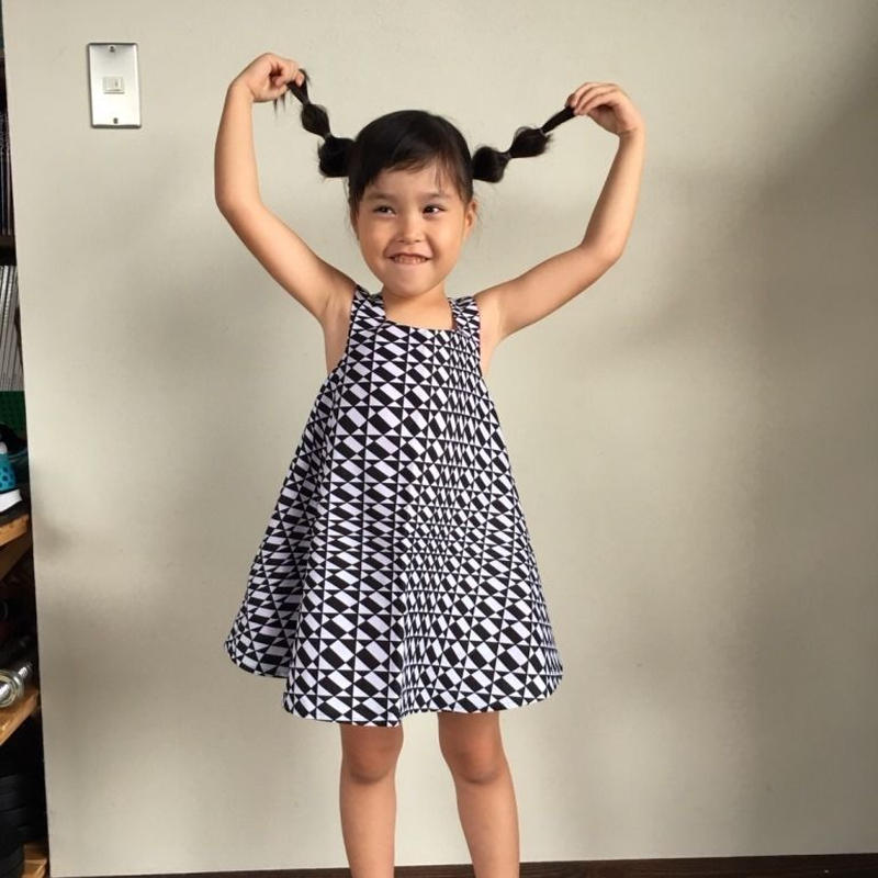 北欧ブランドプリント柄ワンピース Kids Dress Dali Print Alleum 北欧ブランドプリント柄ワンピース Kids Dress Dali Print Alleum