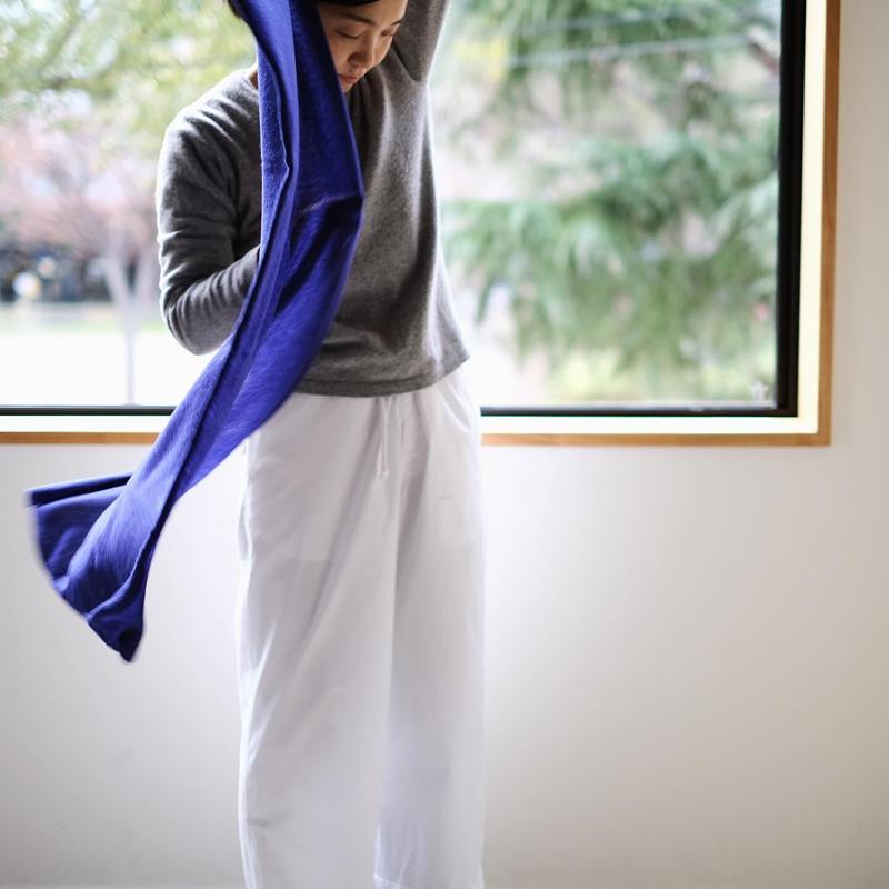 eleven 2nd cashmere large stole - factory zoomer / online shop
