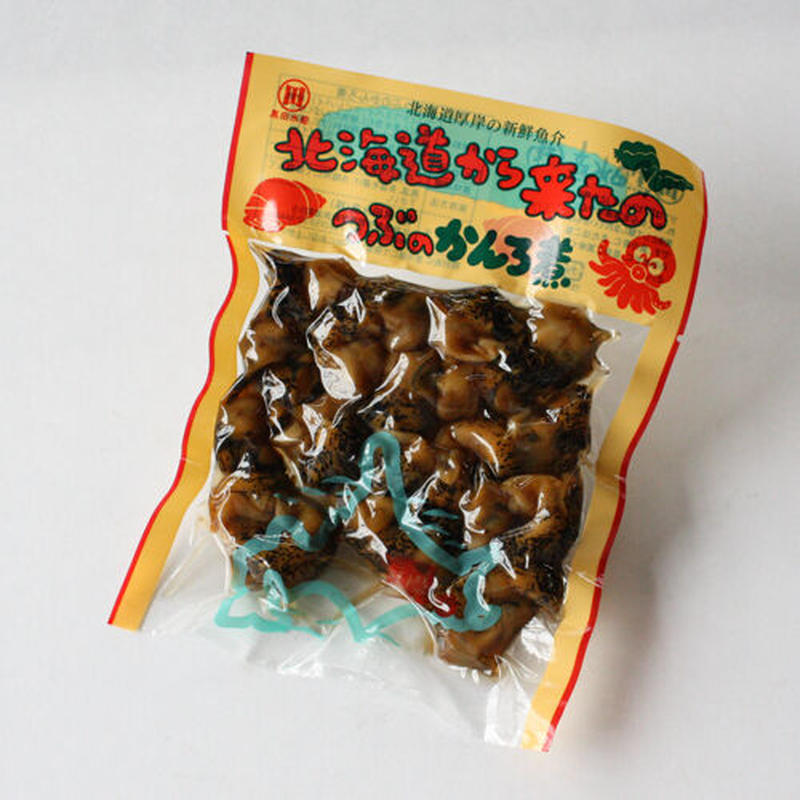 北海道 つぶ貝の甘露煮 １００ｇ 北海道から来たの つぶのかんろ煮 北海道 マニアクス