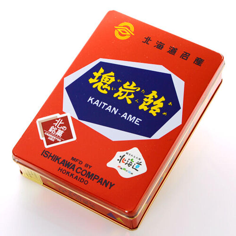 北の銘菓 塊炭飴 かいたんあめ 缶タイプ 350g 常 北海道銘菓 北海道 マニア