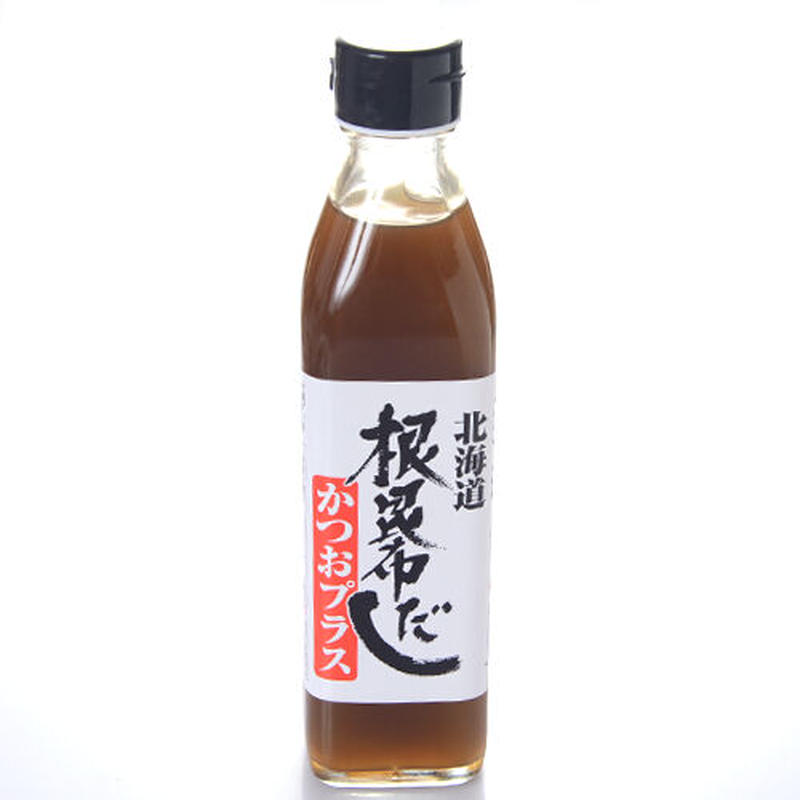 北海道ケンソ 北海道 根昆布だし かつおプラス 300ml 保存料 着色料 香料無添加 ねこ