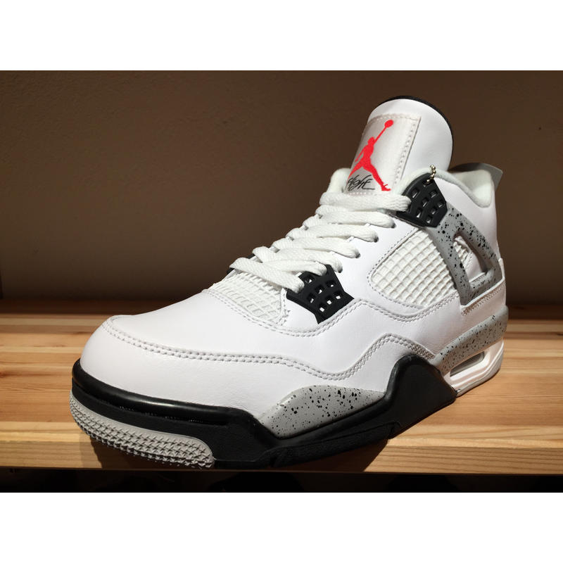 ☆WHITE CEMENT - NIKE AIR JORDAN 4 RETRO OG | 9H...