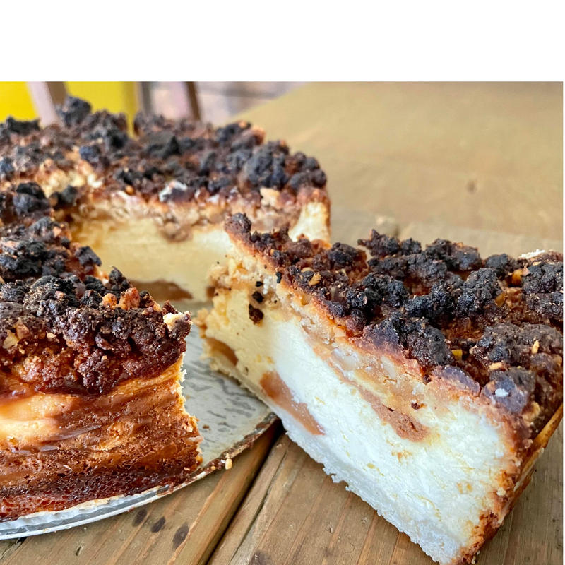 ダッチアップルパイチーズケーキ h Bit ダッチアップルパイチーズケーキ h Bit