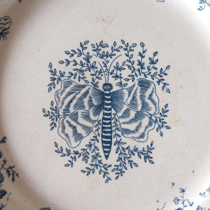 2年保証 GRIGNY（グリニー）C.A.C LABRUT&C デザートプレート２枚