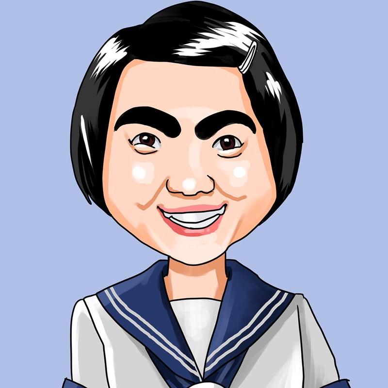 最短3日 ポップなデフォルメ似顔絵を制作します アダチプロダクツ