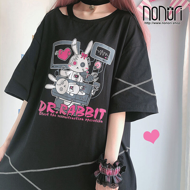 マジックマシンうさぎ可愛い半袖tシャツ Nonori E Commerce