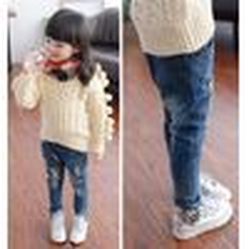 特価】キッズパンツ 男女兼用 定番キッズジーンズ デニムパンツ