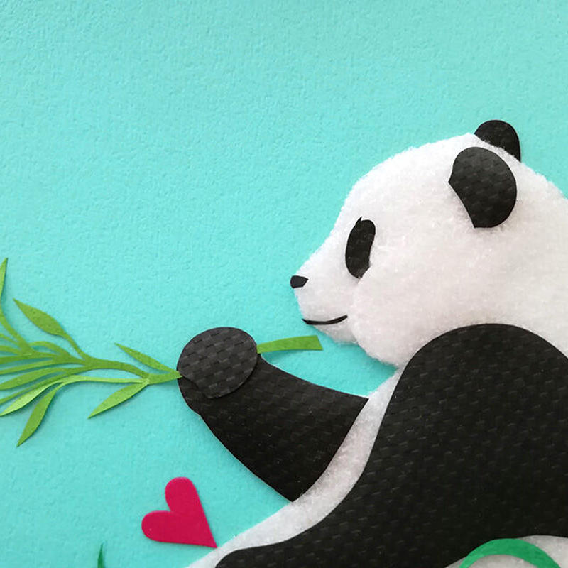 ハッピーパンダ Dreaming 送料無料 アトリエ魔法ウサギ