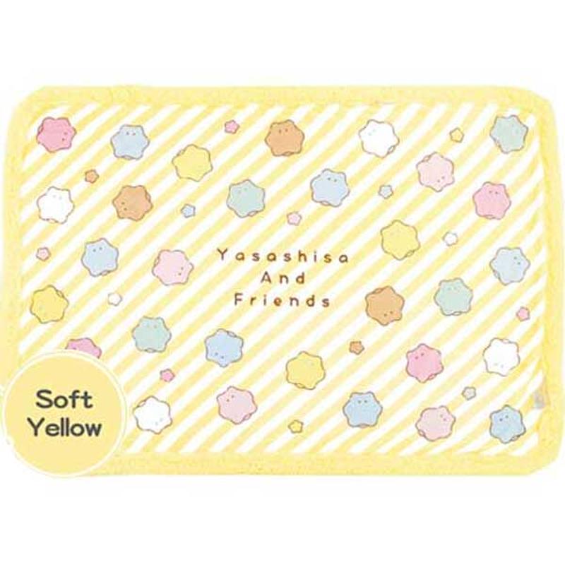 Yasashisa And Friends やさしさ もこもこブランケット ソフトイエロー