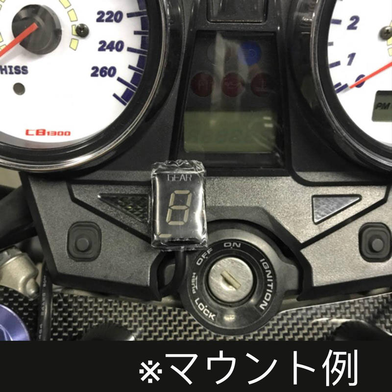アイプロ製★シフトインジケーター APH8 赤 スーパーカブ/クロスカブ 即納】アイプロ製☆シフトインジケーター APH8 赤 スーパーカブ