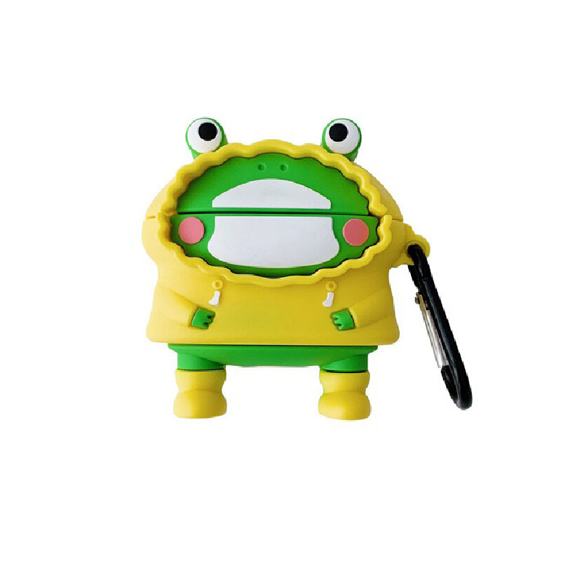 オーダー商品 かわいいレインコートカエル Airpods Airpodsproケース A