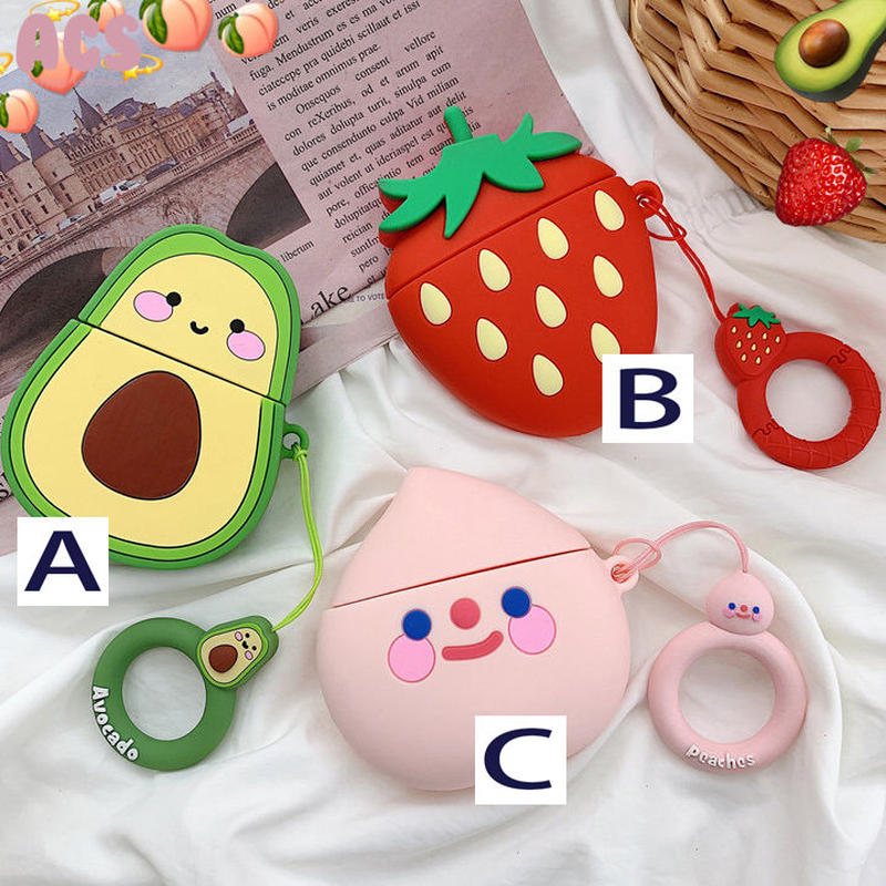 オーダー商品 可愛いフルーツ Airpods Airpodsproケース Airpods