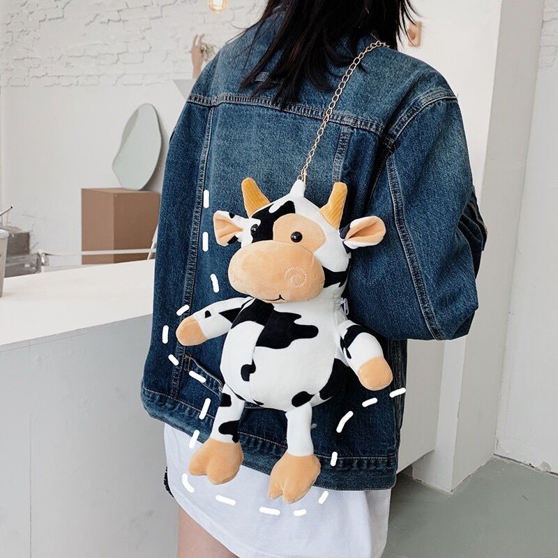 オーダー商品 ぬいぐるみ牛ちゃんコンパクトショルダーバッグ のコピー Airpods