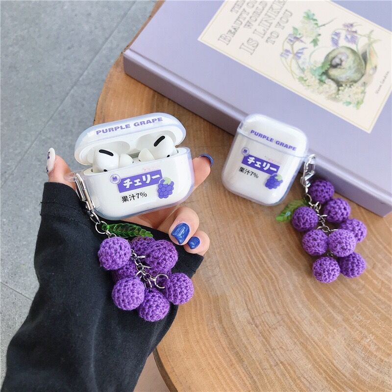 オーダー商品 カワイイ 透明 ブドウairpods Airpodsproケース Airp オーダー商品 カワイイ 透明 ブドウairpods Airpodsproケース Airp