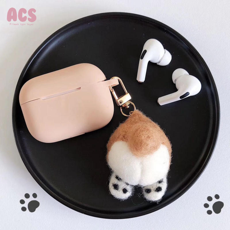 オーダー商品 犬のお尻ストラップairpodsproケース Airpods Case S