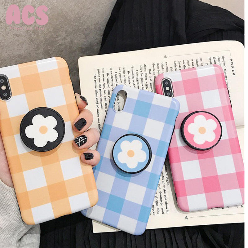 オーダー商品 チェックお花iphoneケース Airpods Case Store
