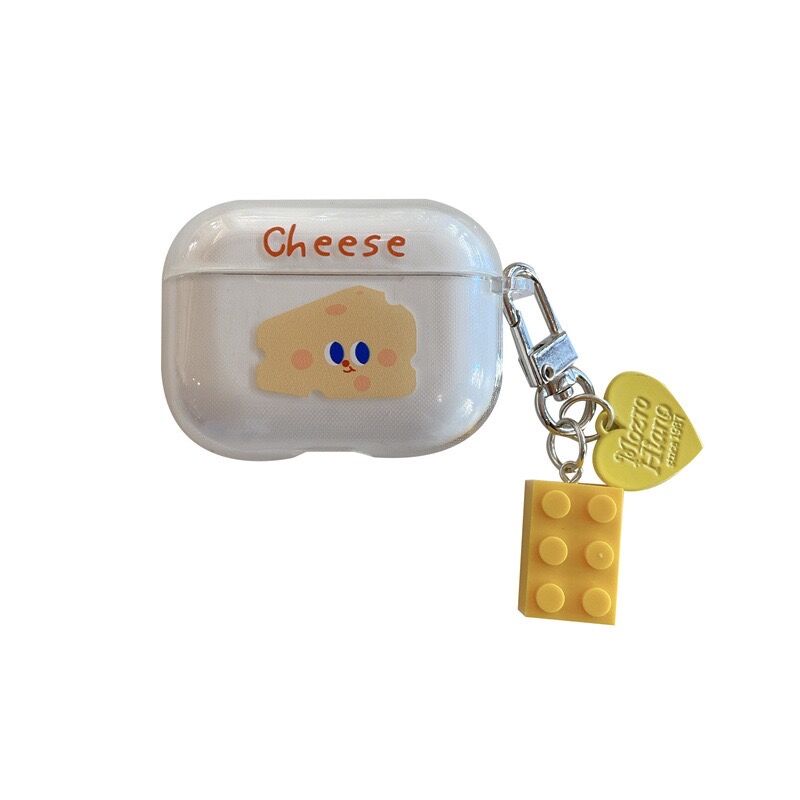 オーダー商品 カワイイ 透明チーズairpods Airpodsproケース Airpo