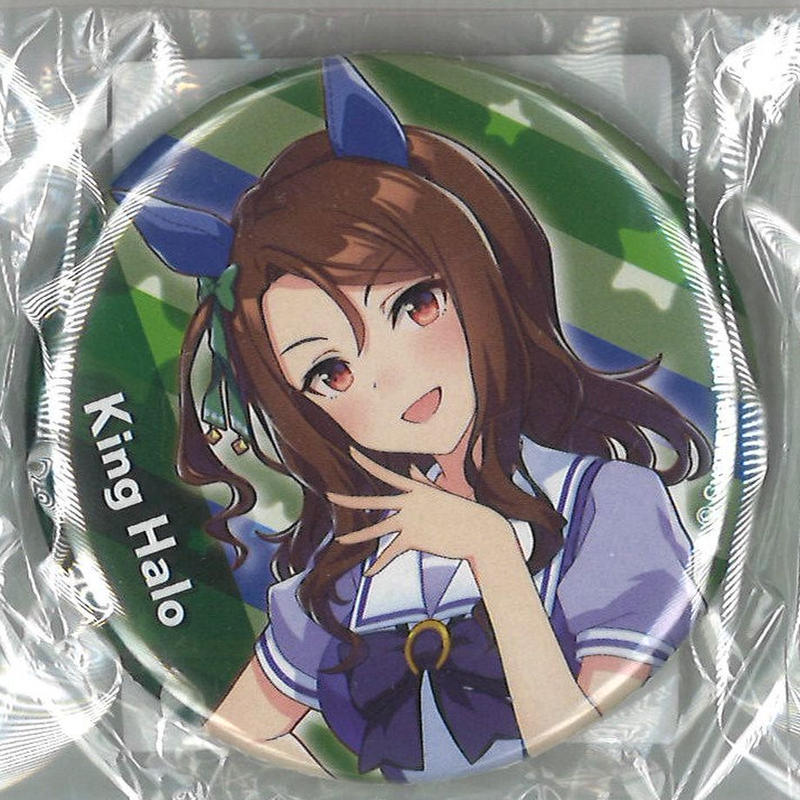 キングヘイロー 缶バッジ 制服 ウマ娘 キングヘイロー 公式缶バッジ 制服ver. ×30