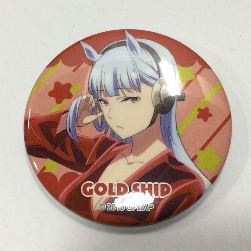 ウマ娘 東京競馬場限定缶バッジ ☓ゴルシ