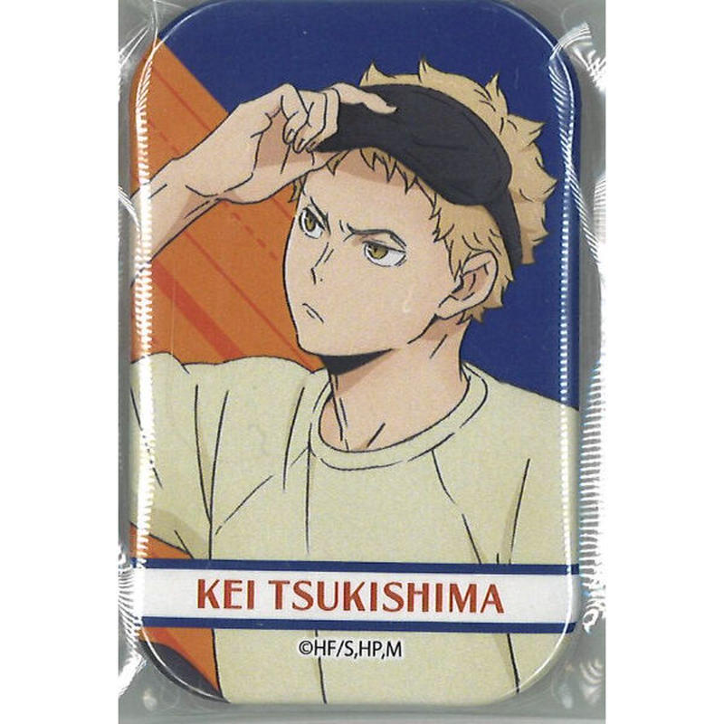 ハイキュー 缶バッジ 月島蛍 スクエア アイマスク K Books 秋葉原