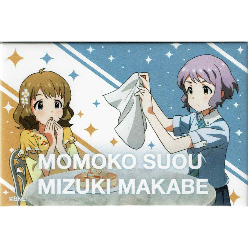 アイドルマスター ミリオンライブ 缶バッジ 周防桃子 真壁瑞希 K Books 秋葉原