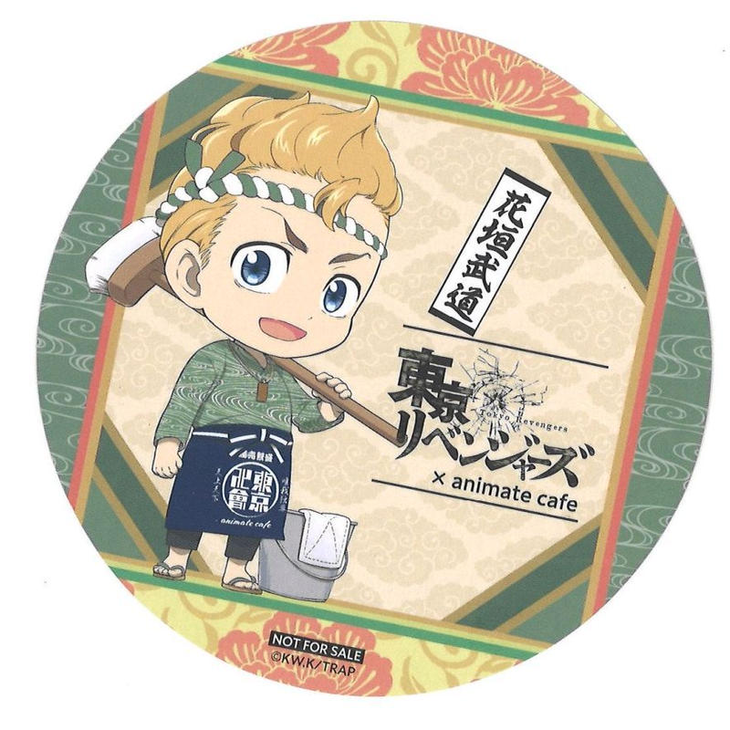 東京卍リベンジャーズ グッスマ アニメイトカフェ コースター 花垣武道 K Books 秋葉原