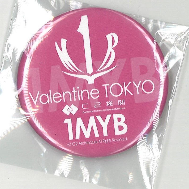 艦これ 1mybバレンタインライブ ロゴ 缶バッジ K Books 秋葉原