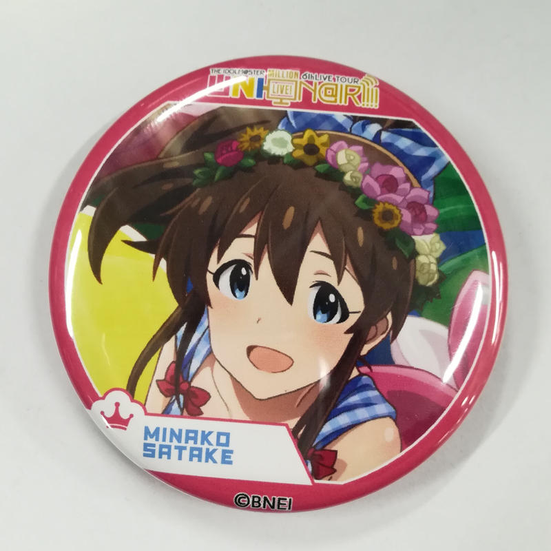 アイドルマスターミリオンライブ 佐竹美奈子 缶バッジ 6thlive K Books 秋葉原