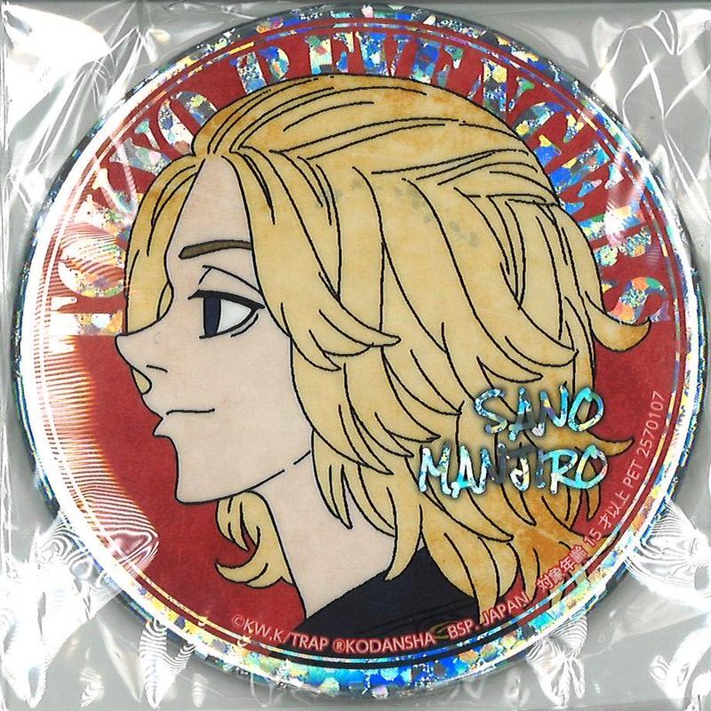 東京リベンジャーズ ホログラム缶バッジ 佐野万次郎 横顔 K Books 秋葉原