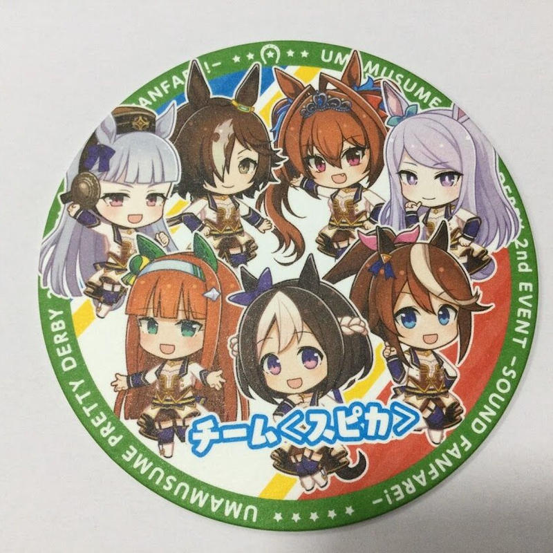 ウマ娘 チームスピカ Sound Fanfare コースター K Books 秋葉原