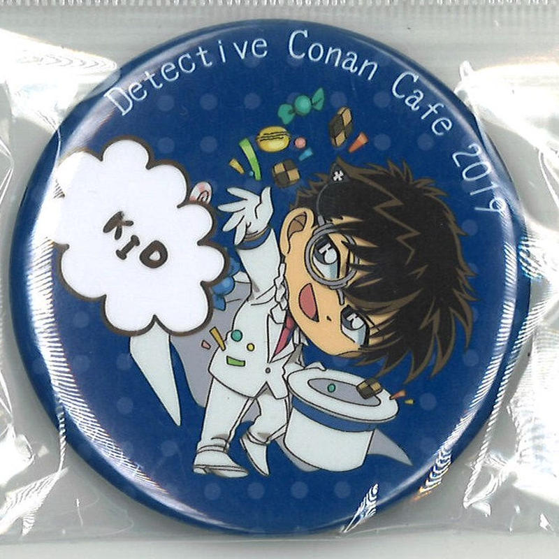 名探偵コナン コナンカフェ19 缶バッジ 怪盗キッド K Books 秋葉原