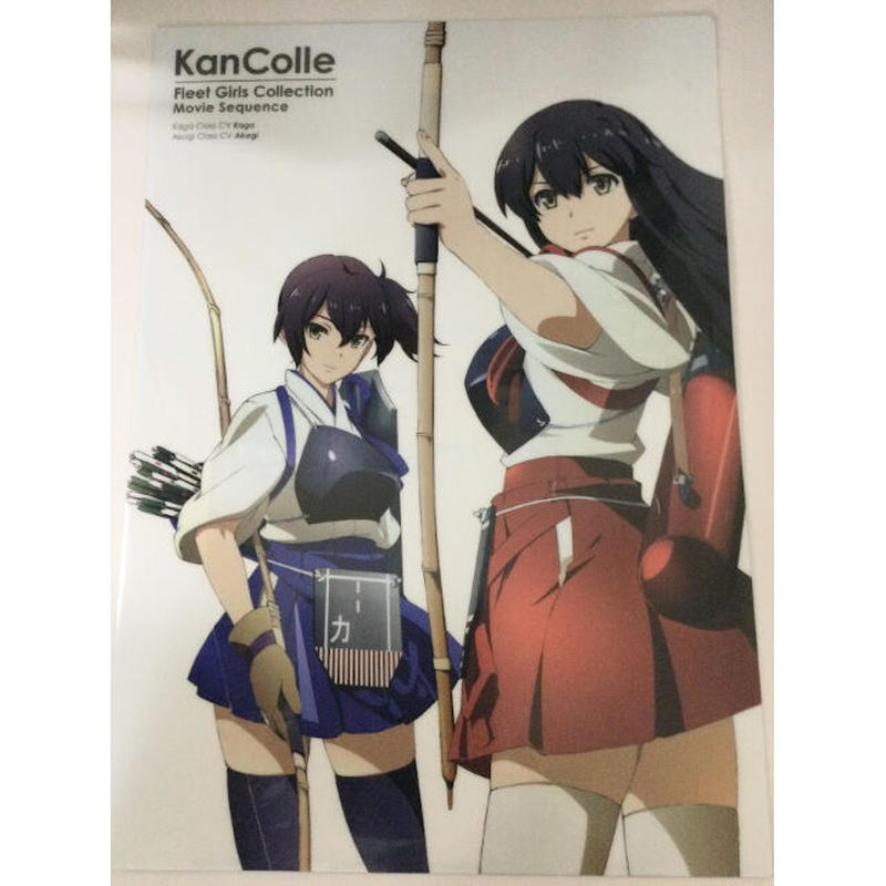 艦これ 劇場版艦これ 前売り券特典 クリアファイル 赤城 加賀 K Books 秋葉原