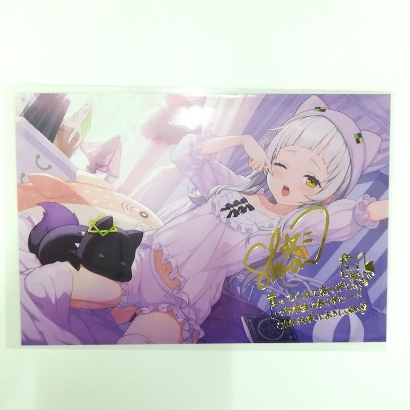 ホロライブ紫咲シオン活動2周年記念ラバーマット