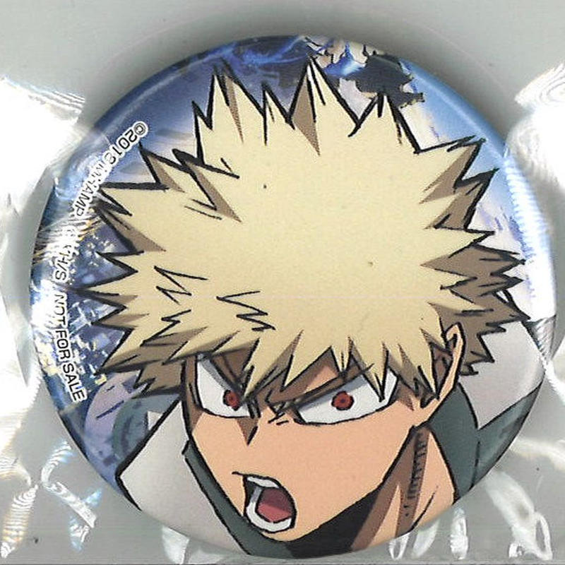 僕のヒーローアカデミア 缶バッジ 爆豪勝己 顔up K Books 秋葉原