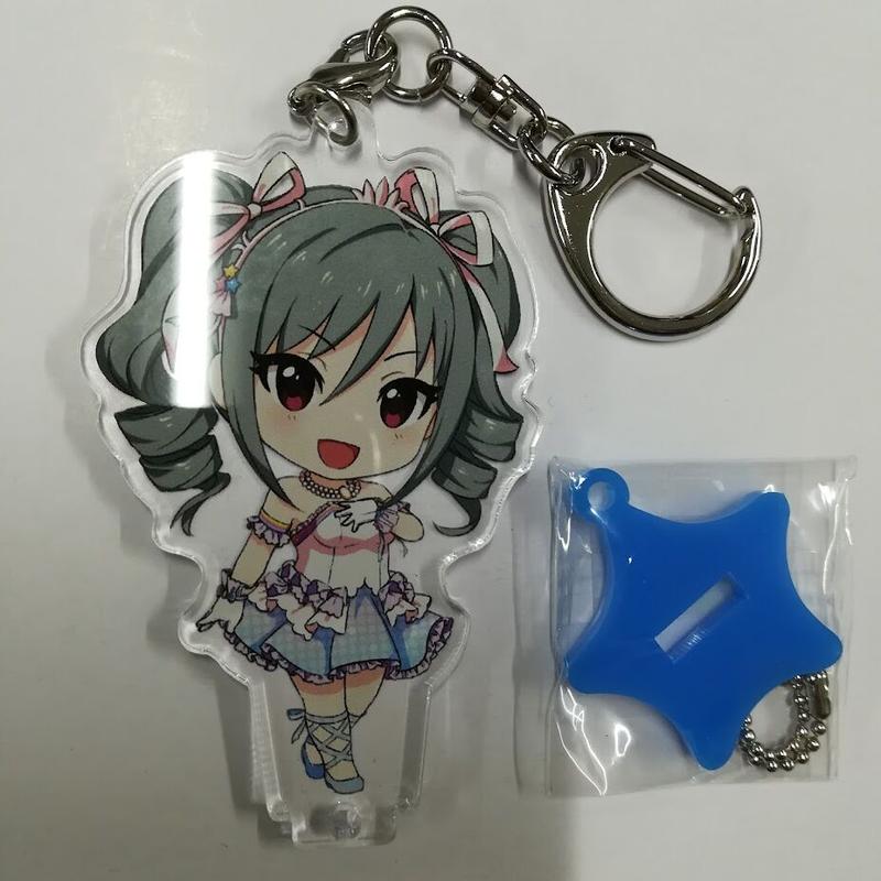 セットの一部 シンデレラガールズ 神崎蘭子 スタンド付きアクリルキーチェーン ねんどろいどぷ