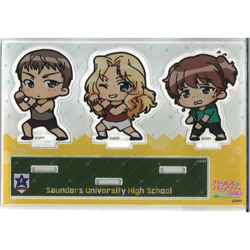 ガールズ パンツァー 最終章 アクリルスタンド サンダース大学付属高校 K Books 秋葉原