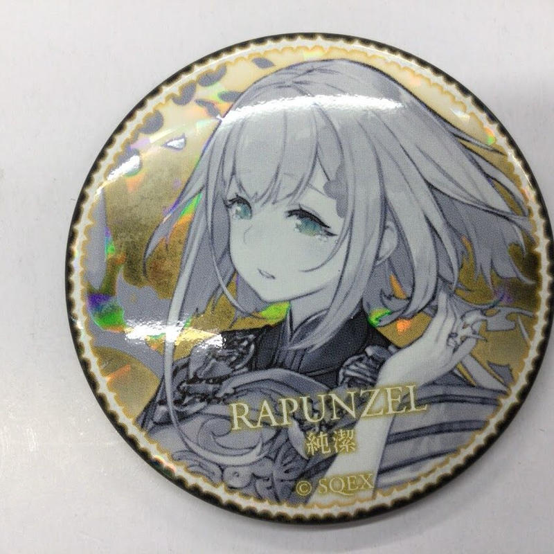 Sinoalice シノアリス ラプンツェル スクエニカフェ呪4周年 生前葬 カンバッジ