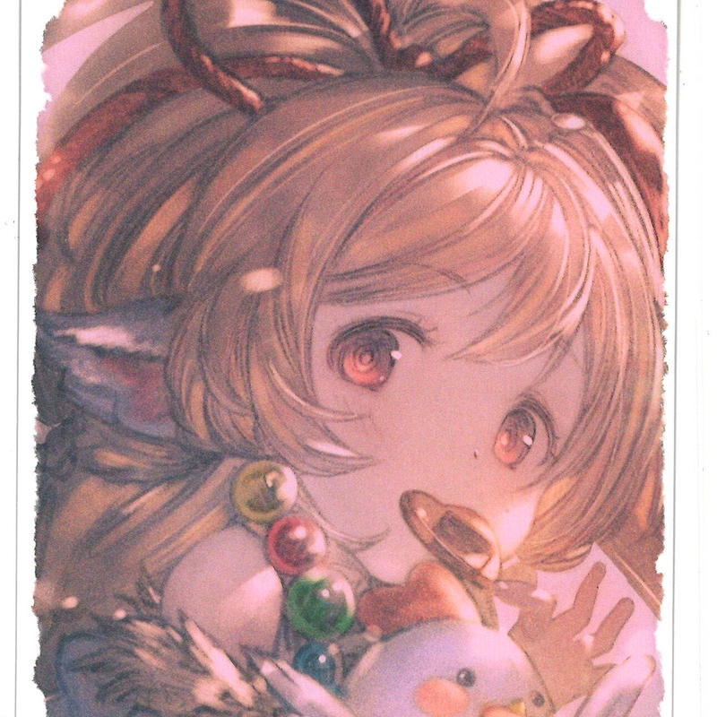 グラブル マキラ バレンタイン21 お返しポストカード K Books 秋葉原