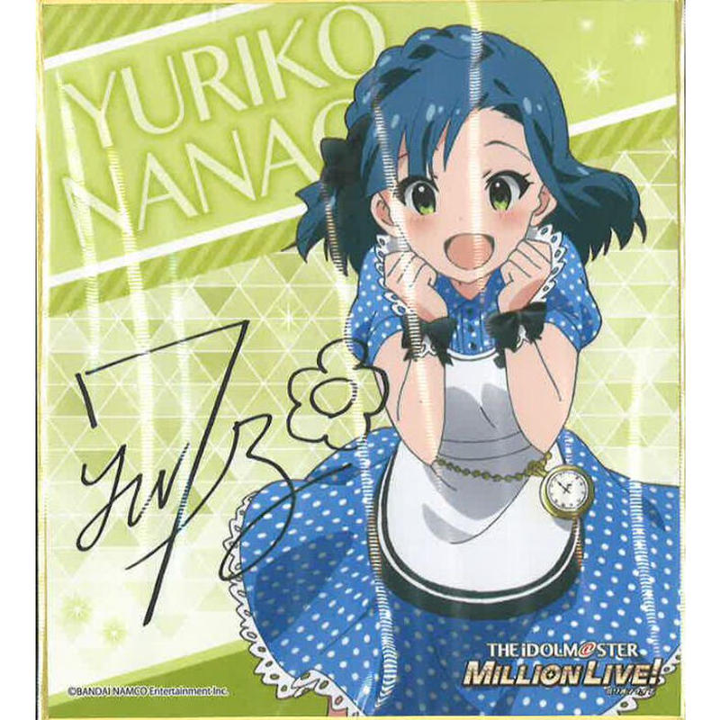 ミリオンライブ 七尾百合子 ミニ色紙 K Books 秋葉原
