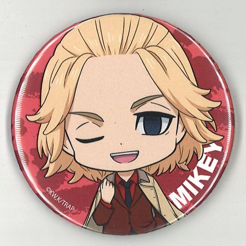 東京卍リベンジャーズ ミニキャラ 缶バッジ スーツver 佐野万次郎 K Books 秋葉原