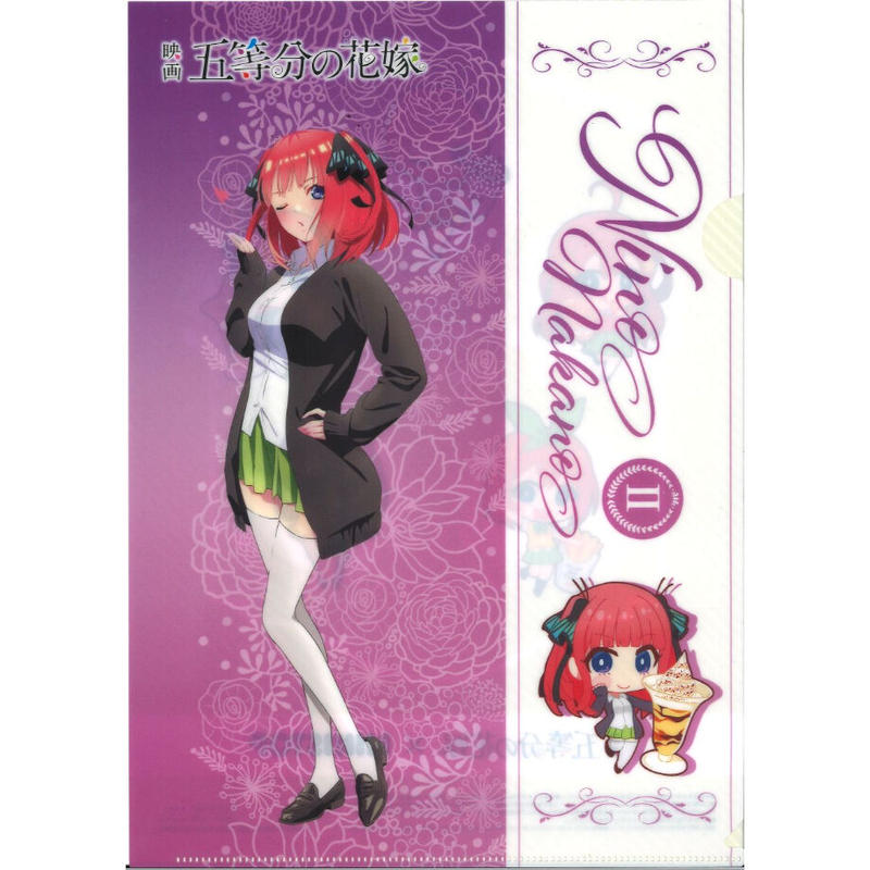 映画 五等分の花嫁 ミニストップ クリアファイル 中野二乃 K Books 秋葉原