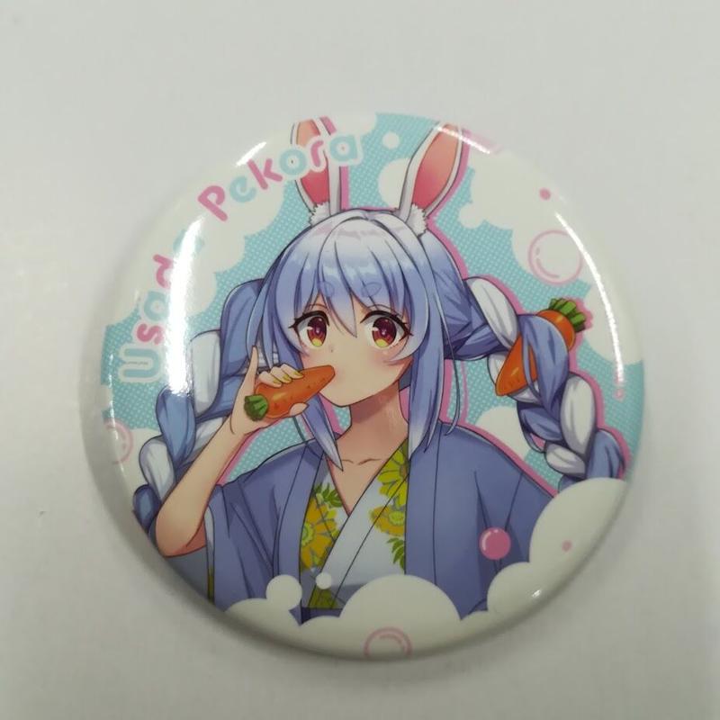 ホロライブ 5th fes ホログラム缶バッジ 兎田ぺこら hololive