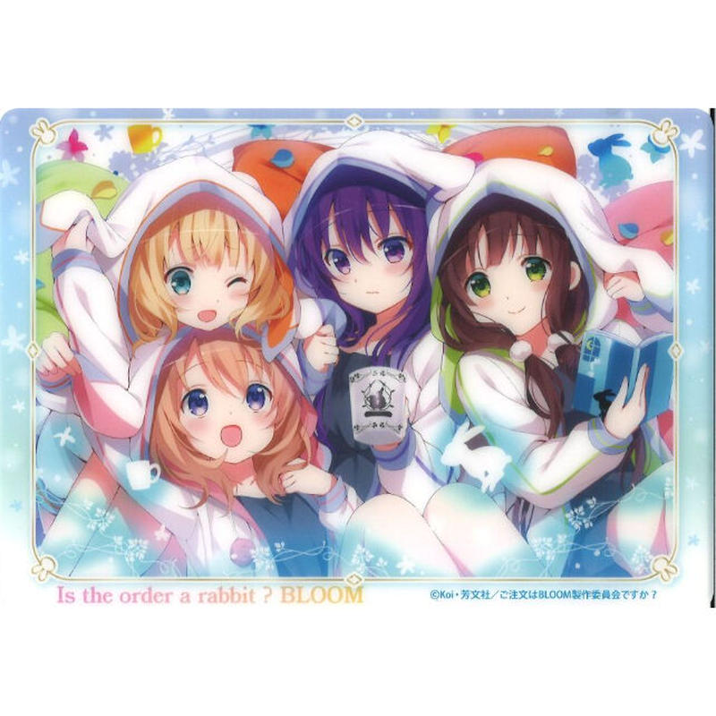 きゃらっとくじ ご注文はうさぎですか Bloom Rabbit Hoodies L賞 ブ