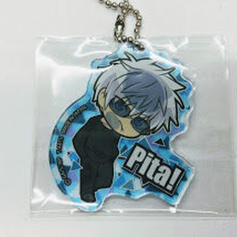 呪術廻戦 五条悟 ぴた でふぉめ アクリルキーホルダー K Books 秋葉原 呪術廻戦 五条悟 ぴた でふぉめ アクリルキーホルダー K Books 秋葉原