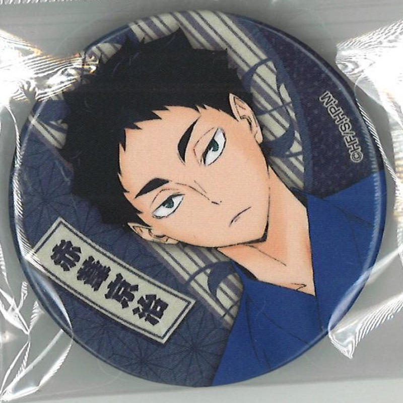 ハイキュー 缶バッジ 赤葦京治 浴衣 アップ K Books 秋葉原