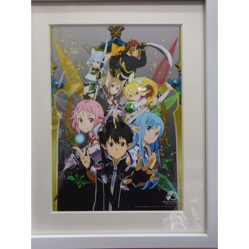 ソードアートオンライン キャラファイングラフ 複製原画