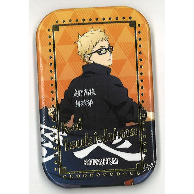 月島蛍　缶バッジ　痛バッグ 月島蛍 痛バッグ キャラクターグッズ