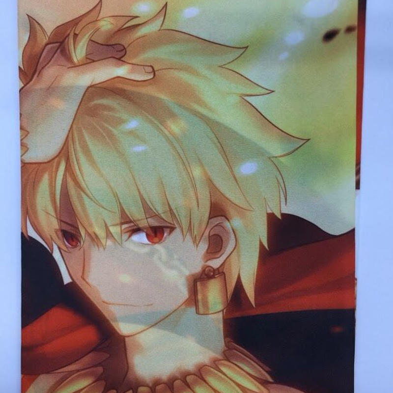 大阪 の正規品販売店舗 Fate ギルガメッシュ 特典布ポスター Fgo 特価品 Morettiadimari It